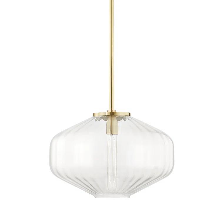 Marion Pendant Light - Antique Brass