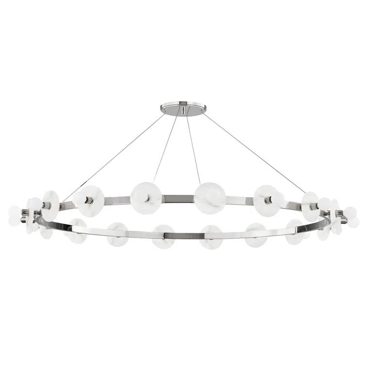 Austen 18 - Light Dimmable Wagon Wheel Chandelier