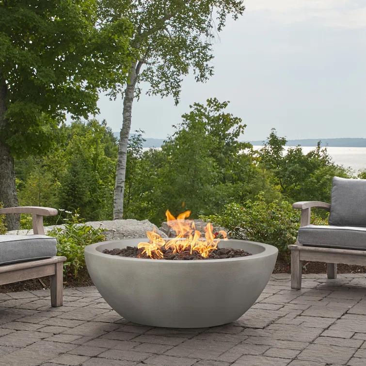 Benno Fire Bowl - Shade / 42" / Natural Gas