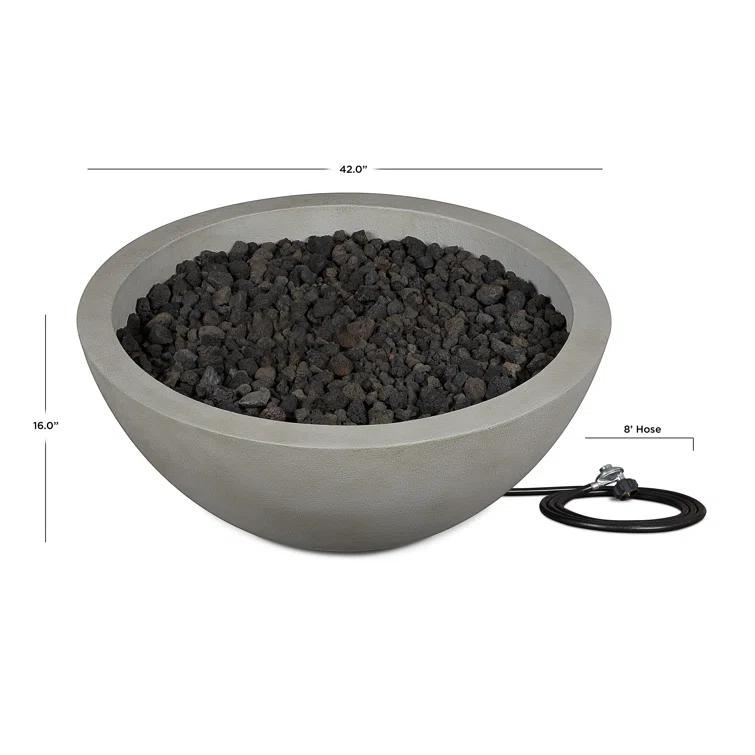 Benno Fire Bowl - Shade / 42" / Natural Gas