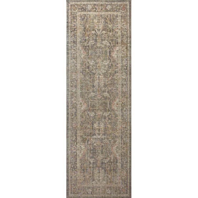 Rosemarie Rug by Chris Loves Julia x Loloi - Sage and Blush / 2'7" x 12' Runner