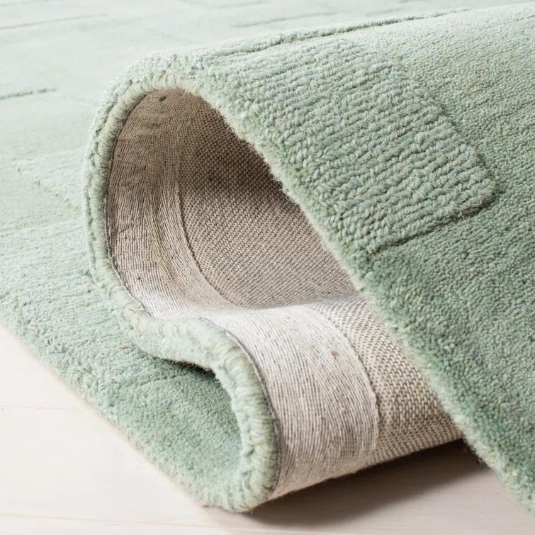 Martha Stewart Hand Tufted Wool Pile Geometric Rug