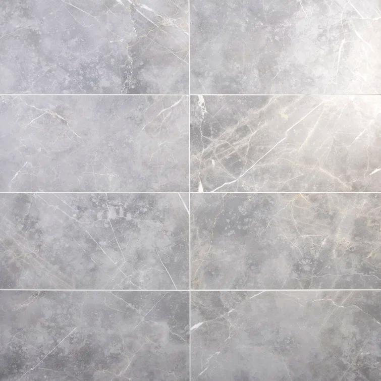 Bond Tile 12" x 24" Porcelain Marble Look Wall & Tile