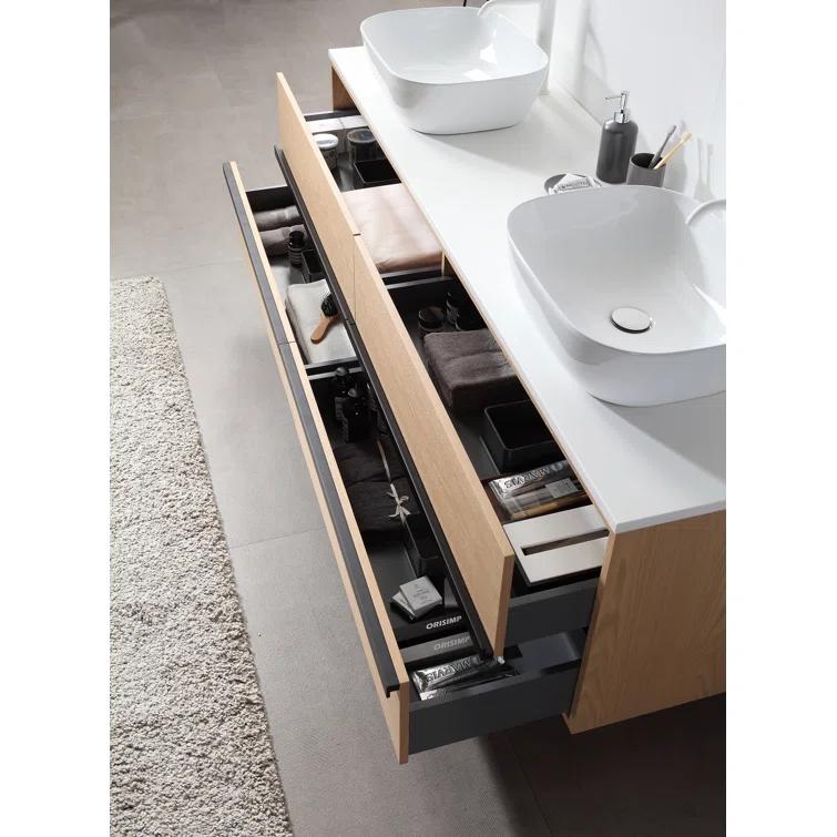Sintra 71.54'' Double Bathroom Vanity