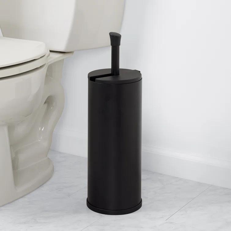 Zenna Home ETP1ALBKL Free Standing Toilet Paper Holder