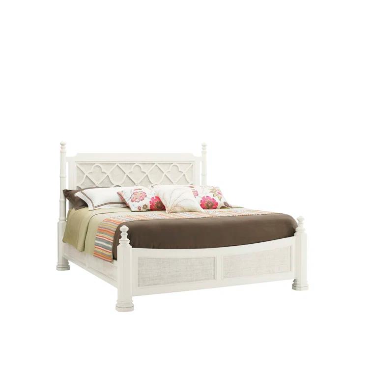 Ivory Key Canopy Bed
