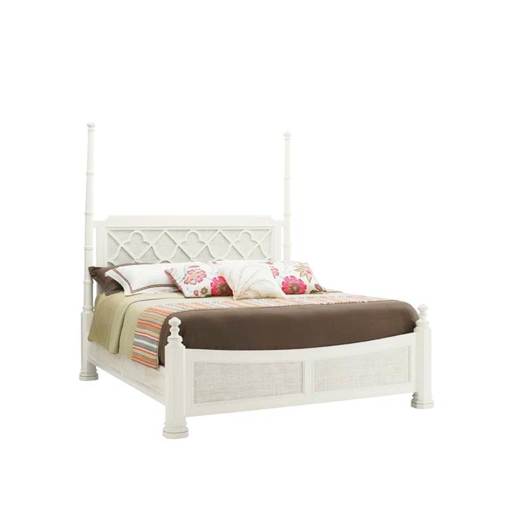 Ivory Key Canopy Bed