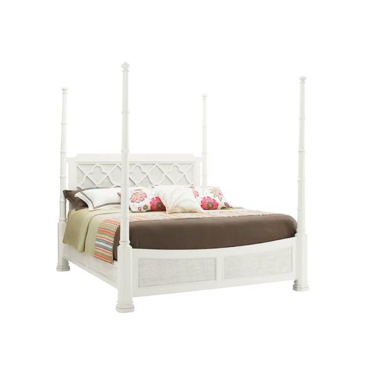 Ivory Key Canopy Bed