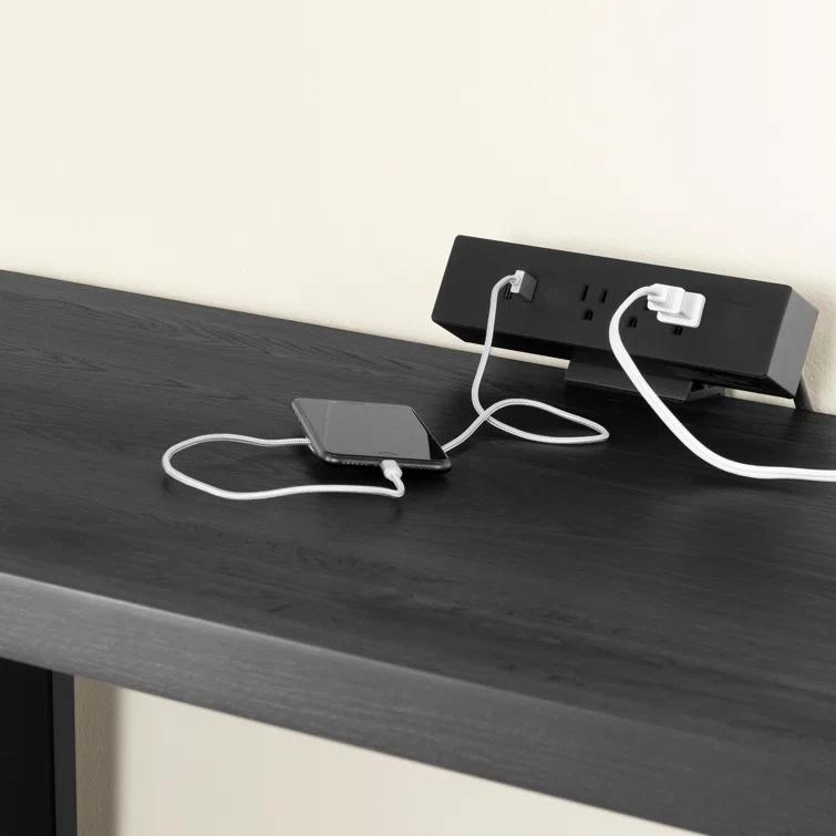 Pearcy Computer Desk with Power Outlet