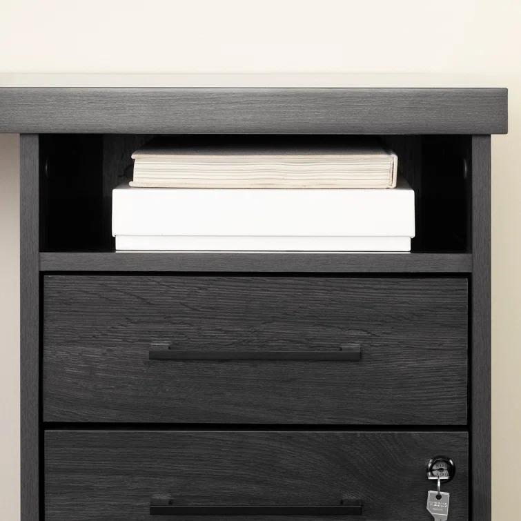 Pearcy Computer Desk with Power Outlet