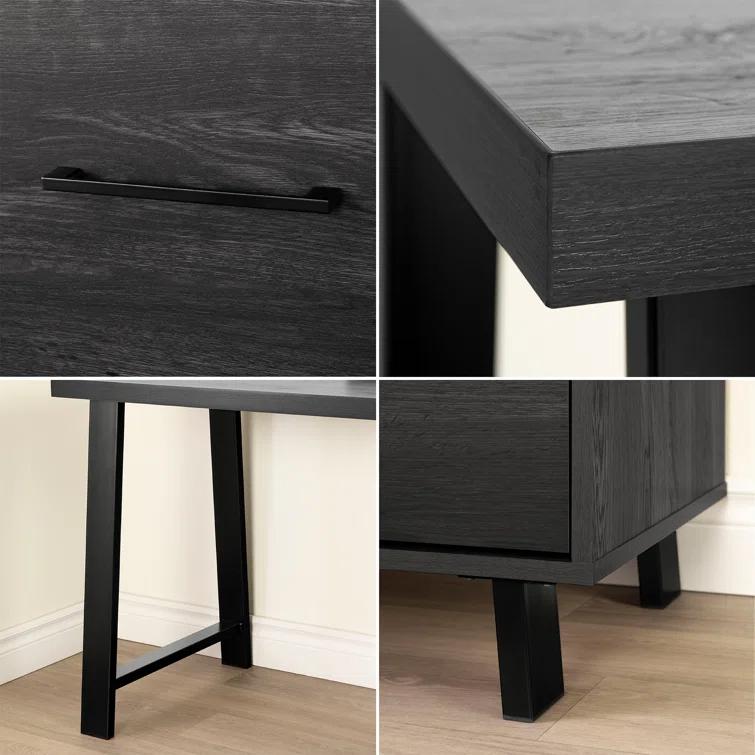 Pearcy Computer Desk with Power Outlet