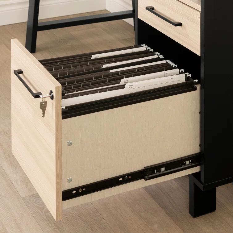 Pearcy Computer Desk with Power Outlet