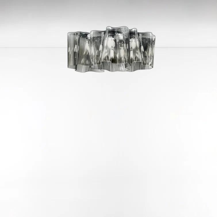 Artemide Logico Triple Linear Semi Flush Mount