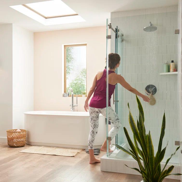1 Handle Floor Tub Filler with Diverter