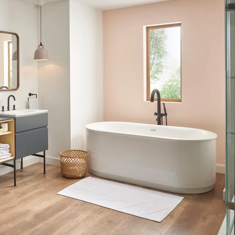 1 Handle Floor Tub Filler with Diverter