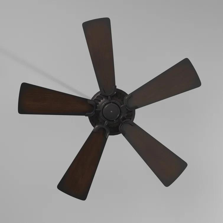 52" Supra 5 - Blade Standard Ceiling Fan with Pull Chain