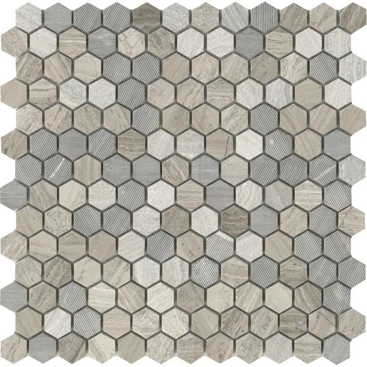 Natural Stone Mosaic Honeycomb Wall & Floor Tile