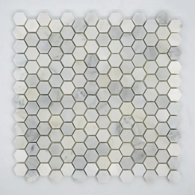 Natural Stone Mosaic Honeycomb Wall & Floor Tile