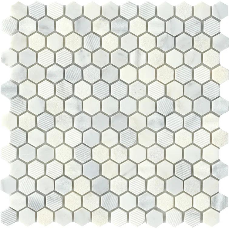 Natural Stone Mosaic Honeycomb Wall & Floor Tile