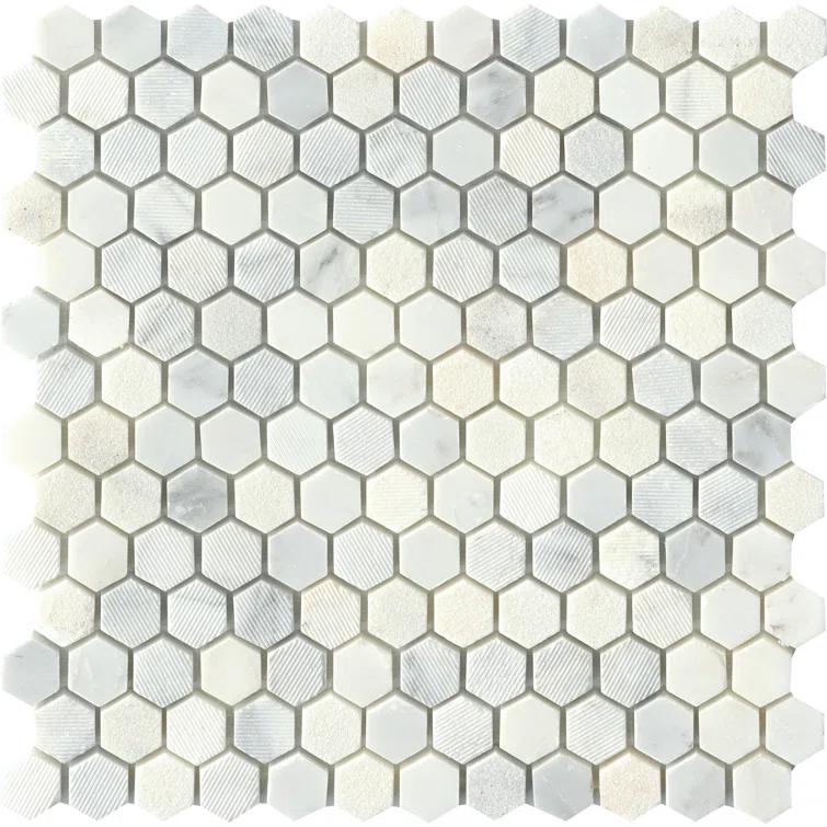 Natural Stone Mosaic Honeycomb Wall & Floor Tile