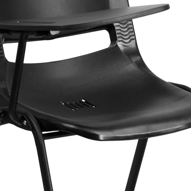 Westley Ergonomic Shell Chair with Right Handed Flip-Up Tablet Arm