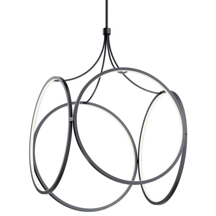 Orren Ellis Nikiki 1 - Light LED Unique/Statement Pendant