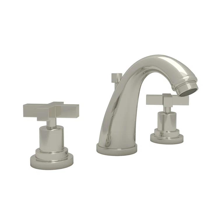 Lombardia Widespread Lavatory Faucet With C-Spout