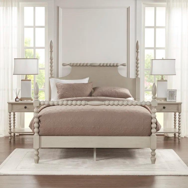 Beckett One Drawer Solid Wood Nightstand