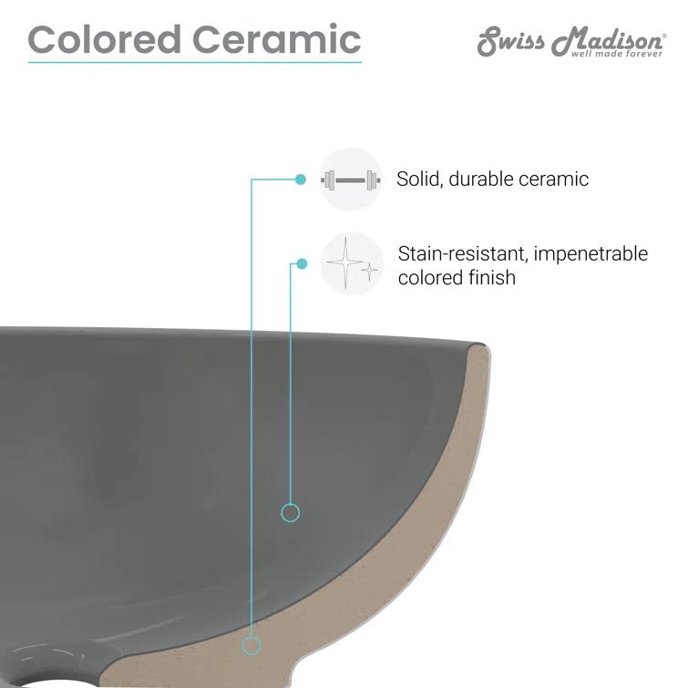 Swiss Madison Classe 16 Ceramic Sink SM-VS243