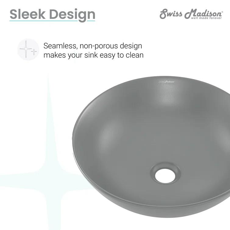 Swiss Madison Classe 16 Ceramic Sink SM-VS243