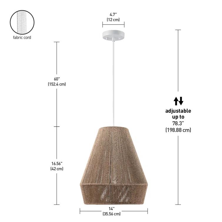 Globe Electric Company Grant 1 - Light Single Cone Pendant & Reviews | Joss & Main
