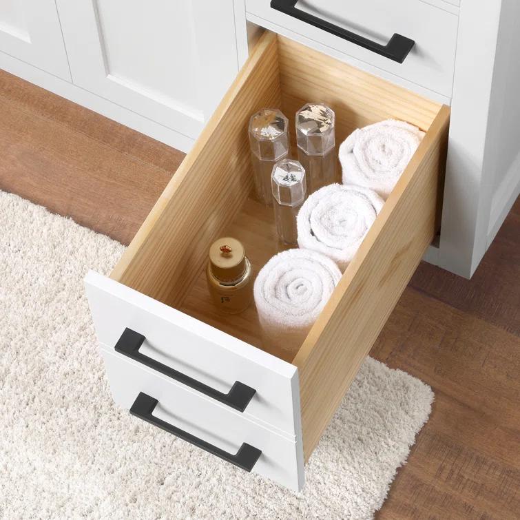OVE Decors Athea 36 in. W Bath Vanity with Premium Countertop and Power Bar