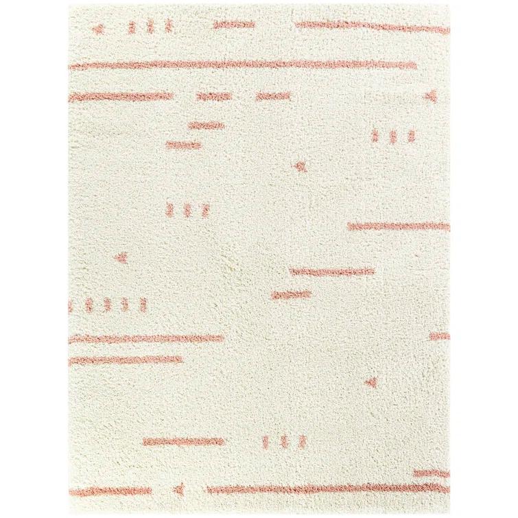 Morin White/Pink Rug