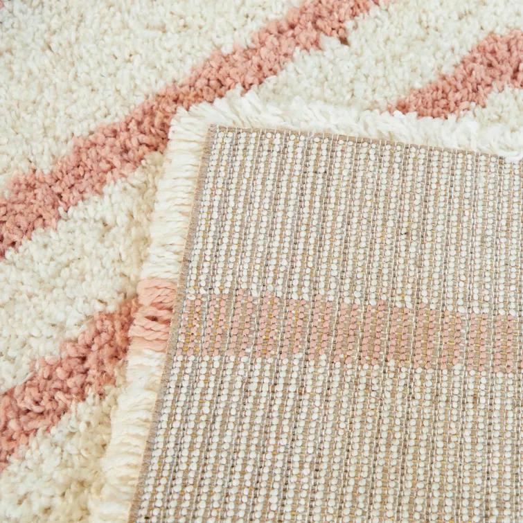 Morin White/Pink Rug
