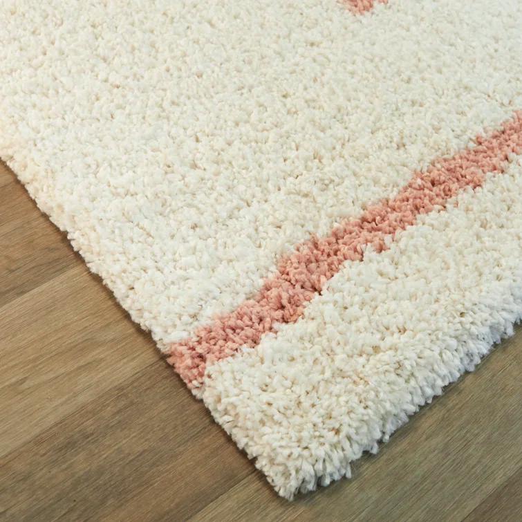 Morin White/Pink Rug