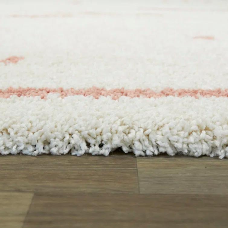 Morin White/Pink Rug