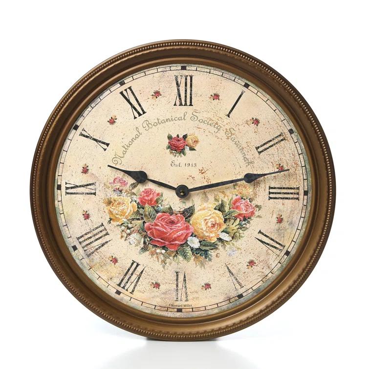 Howard Miller® Metal Wall Clock