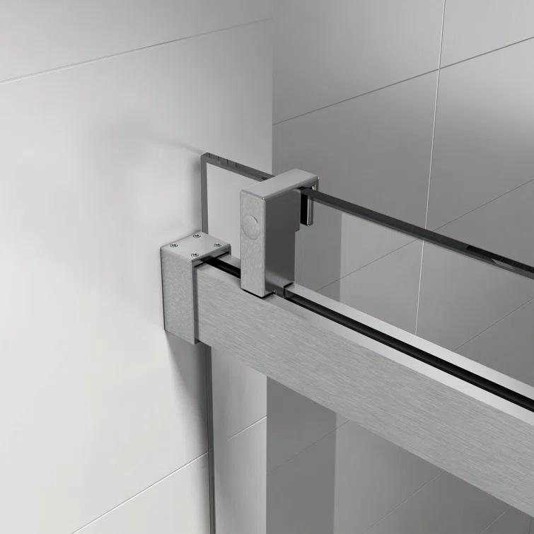 60'' W 76'' H Frameless Rectangle Shower Enclosure