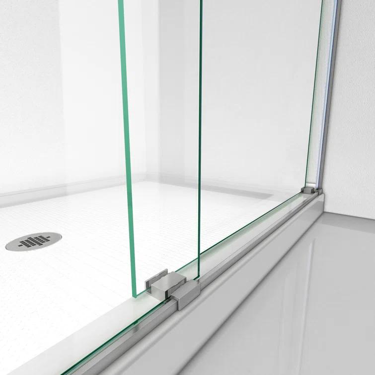 Essence 44" W x 76" H Frameless with ClearMax Technology Shower Door