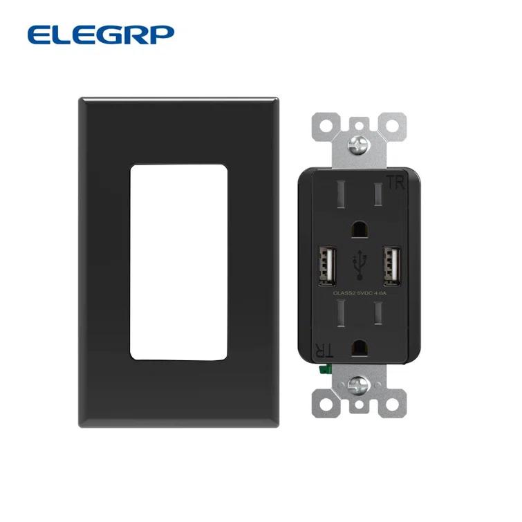 15 Tamper Resistant Duplex Outlet