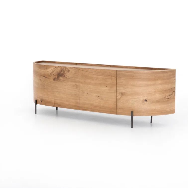 Luke 77" Storage Media Console