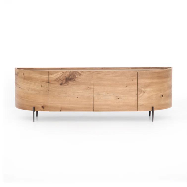 Luke 77" Storage Media Console
