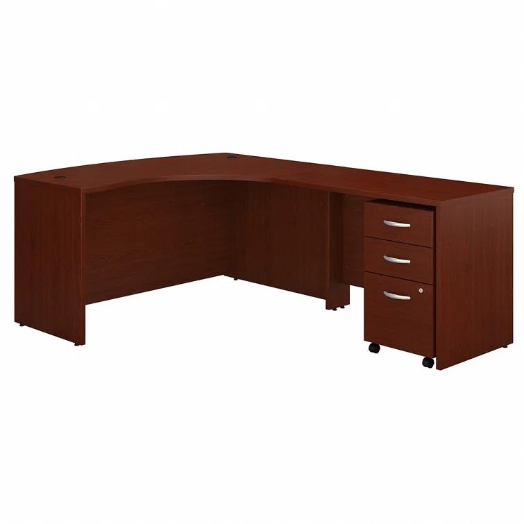 Series C L Shaped Desk with Mobile File Cabinet