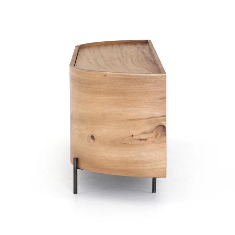 Luke 77" Storage Media Console