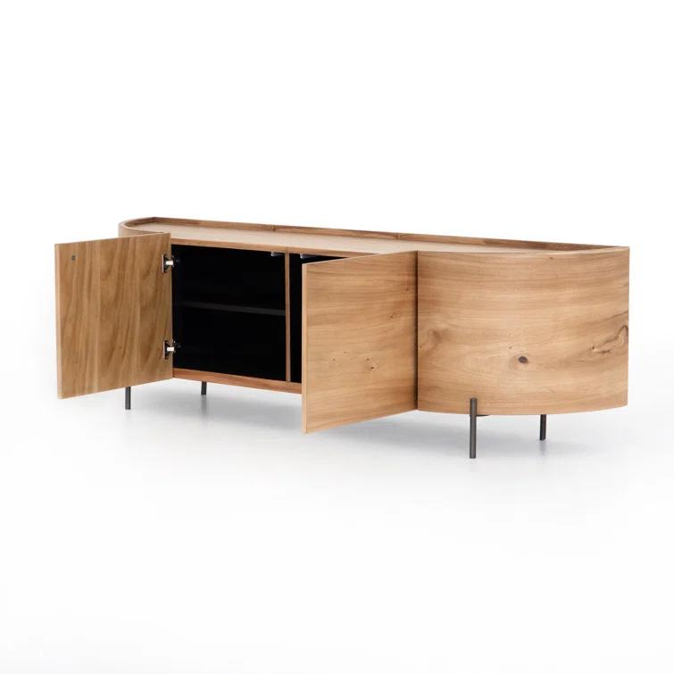 Luke 77" Storage Media Console