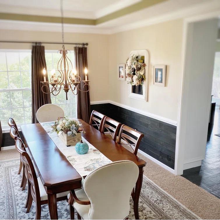 Timberchic River Reclaimed Wooden Wall planks - Simple Peel & Stick Wall Covering Application for DIY Accent Wall & Home Improvement - Modern, Premium Wall Paneling