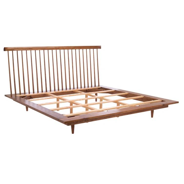 Solid Wood Slat Bed