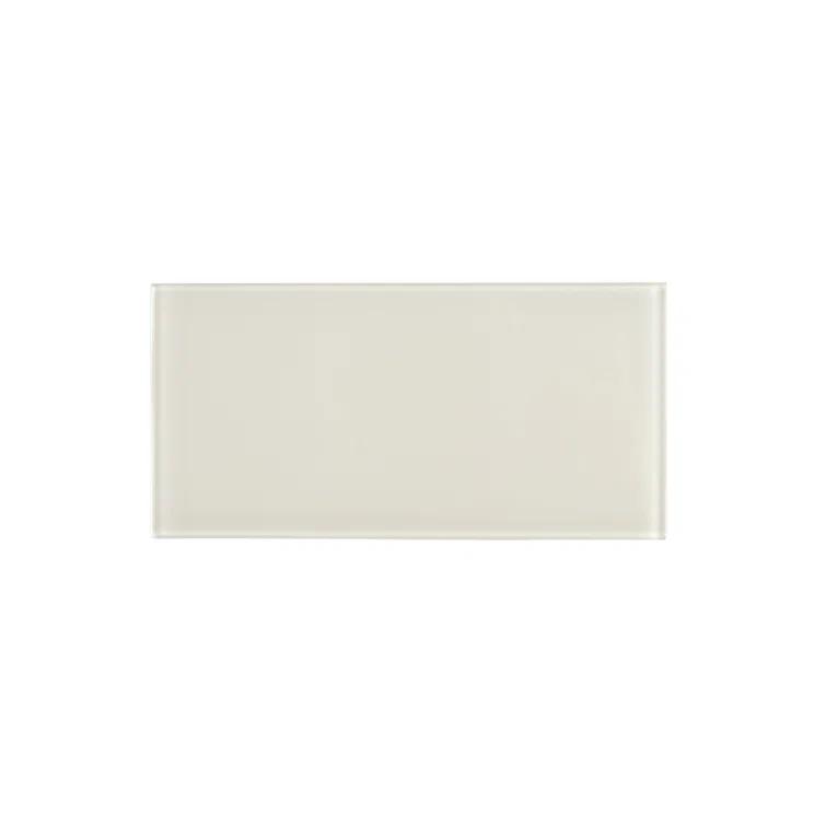 3'' W x 6'' L Glass Peel and Stick Subway Tile