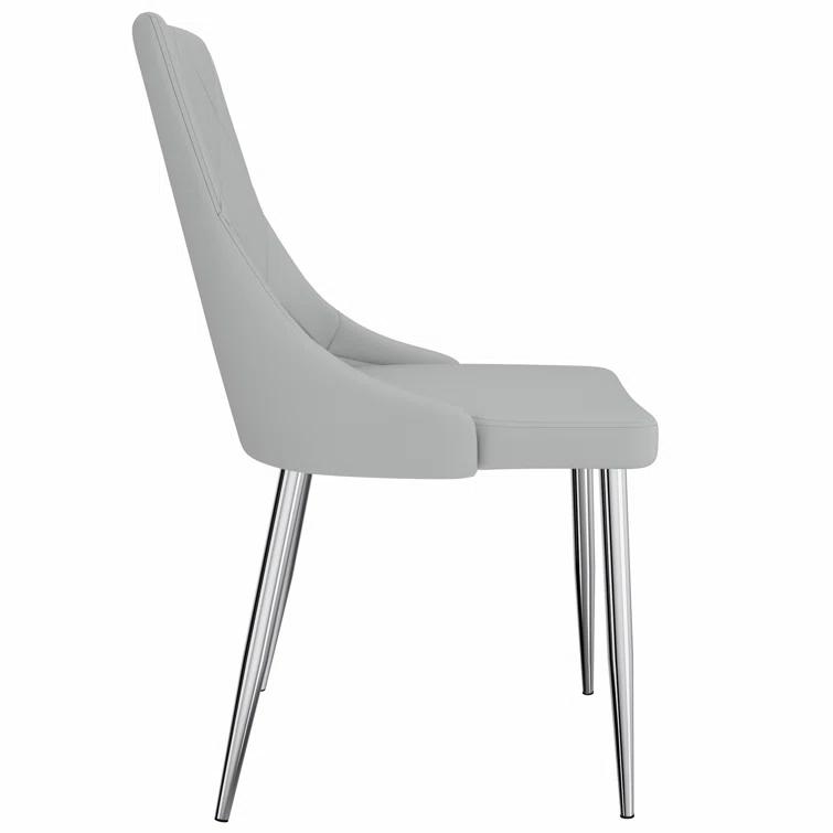 Benay 19'' H Faux Leather Upholstered Side Chair