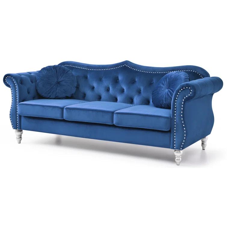 Glory Furniture 82'' Velvet Sofa